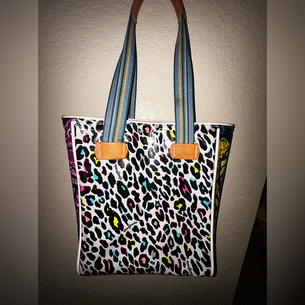 Consuela Leopard Purse